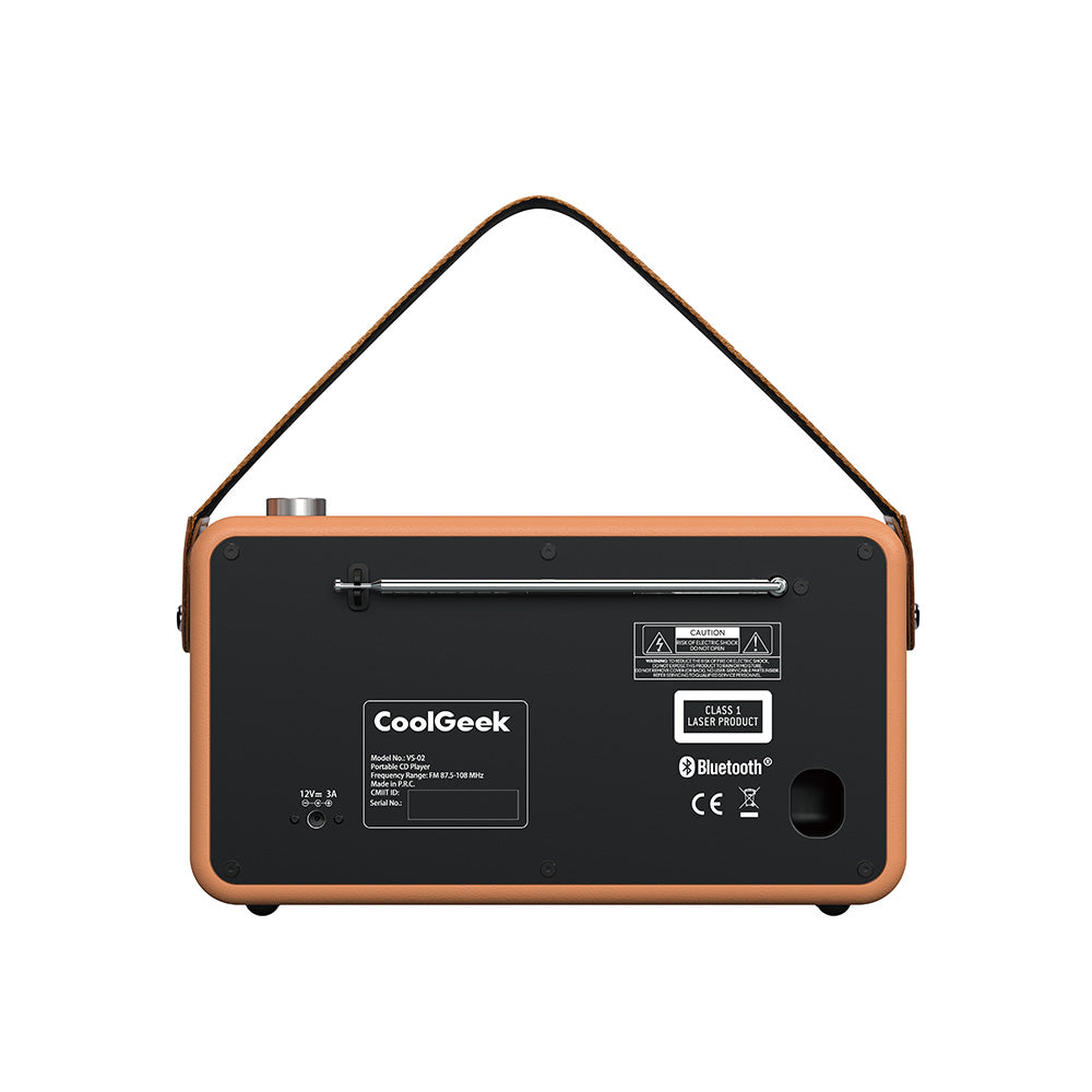 VS-02 Portable CD Player CoolGeek